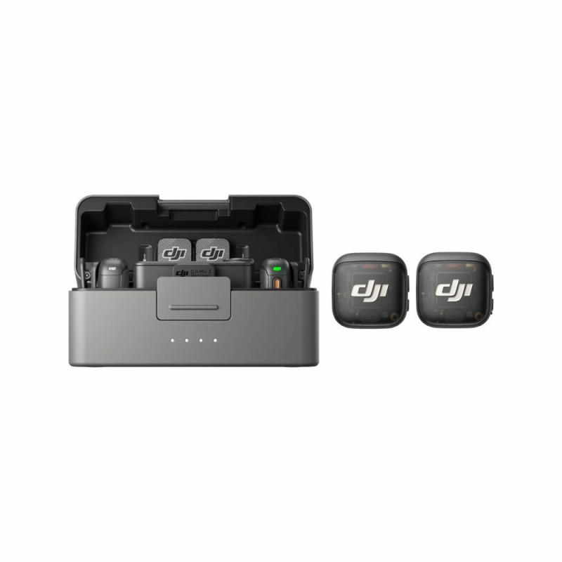 DJI Ensemble 4 émetteurs et 1 réceteur avec boitier de charr Mic 3