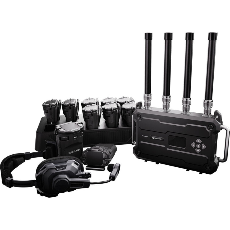 Hollyland Kit H1 10x boitier ceinture + antenne + chargeur + pelicase
