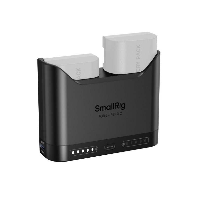SmallRig Chargeur de batterie d’appareil photo pour LP-E6P