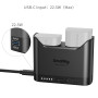 SmallRig Chargeur de batterie d’appareil photo pour LP-E6P