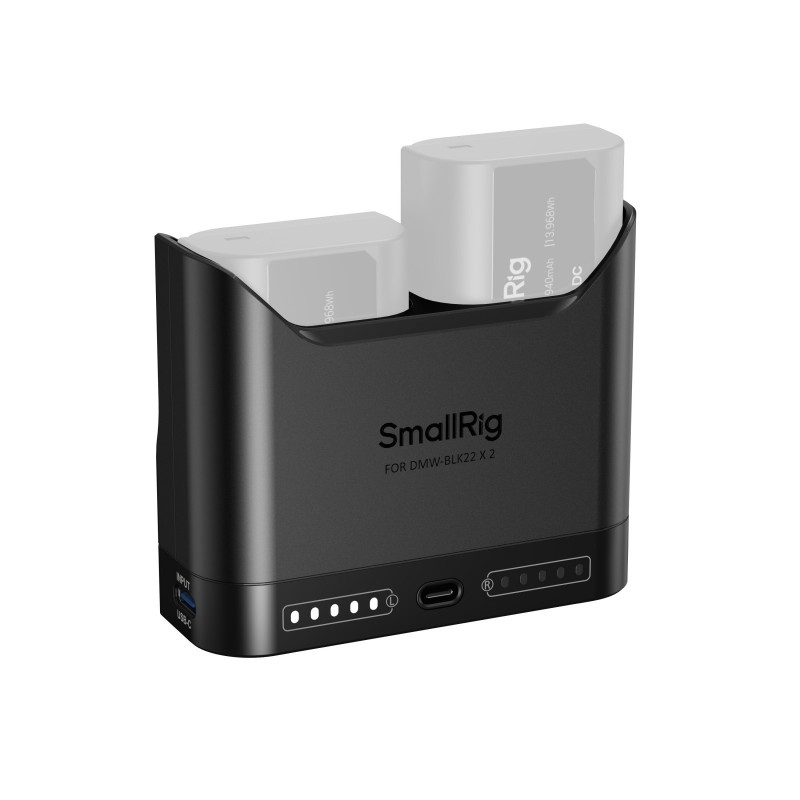 SmallRig Chargeur de batterie pour DMW-BLK22