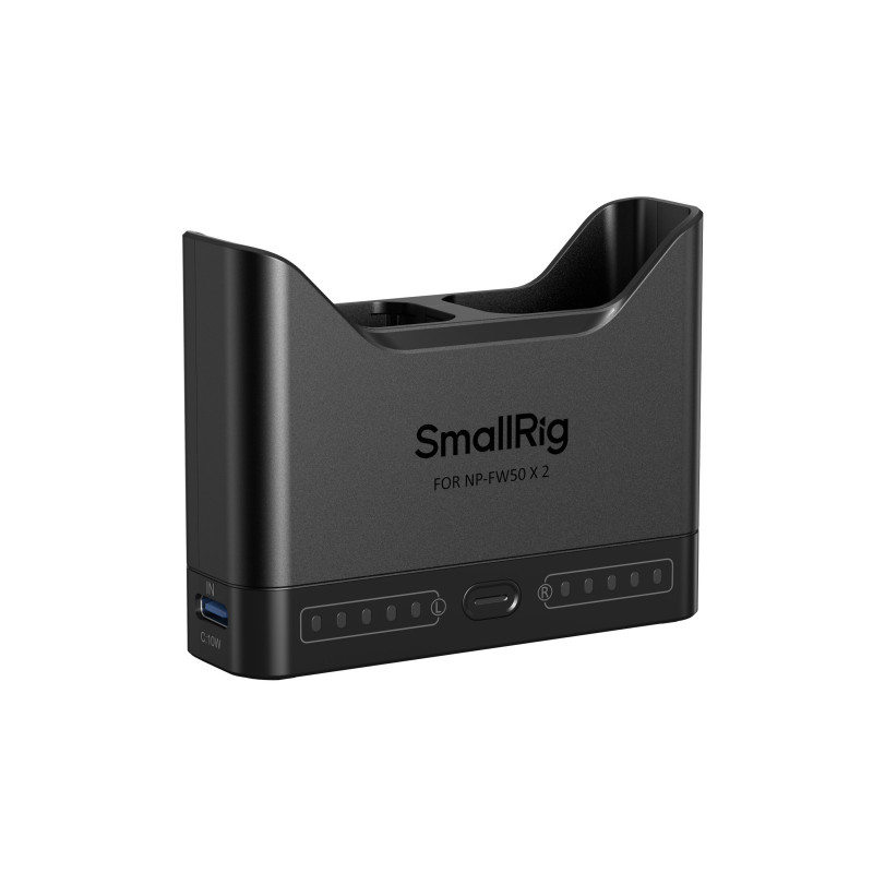 SmallRig Chargeur de batterie d’appareil photo pour NP-FW50