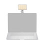 SmallRig M3 Lampe vidéo LED pour téléphone amovible (blanc)