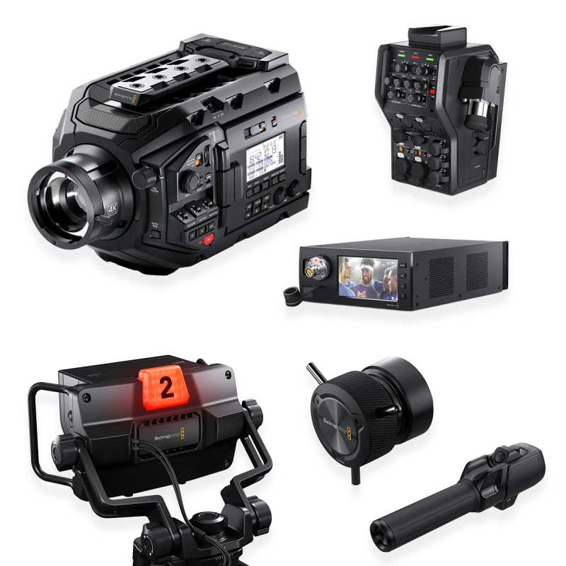 Blackmagic Design Pack URSA Broadcast G2 Live Fiber Camera Bundle
