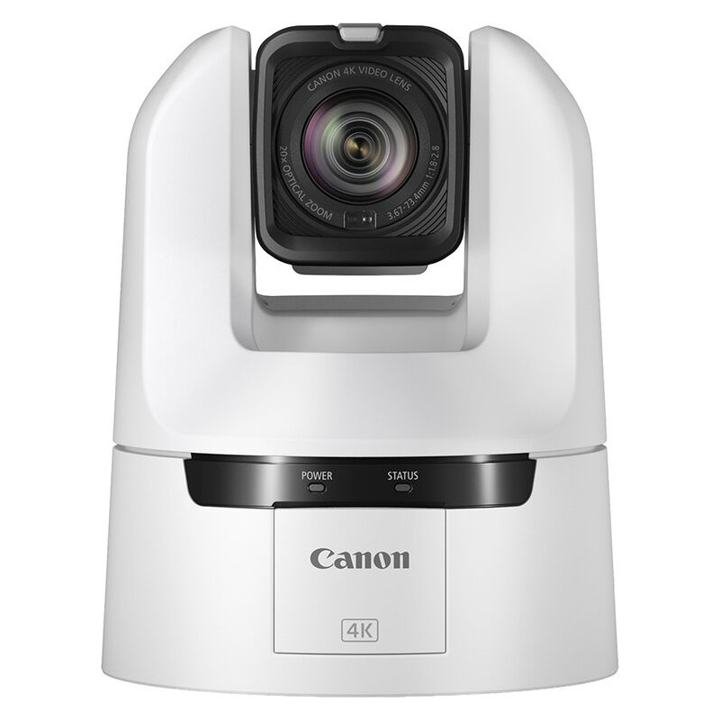 Canon Caméra PTZ CR-N400 Capteur 1.0" 4K UHD 60P HDR DIGIC DV7 Blanc