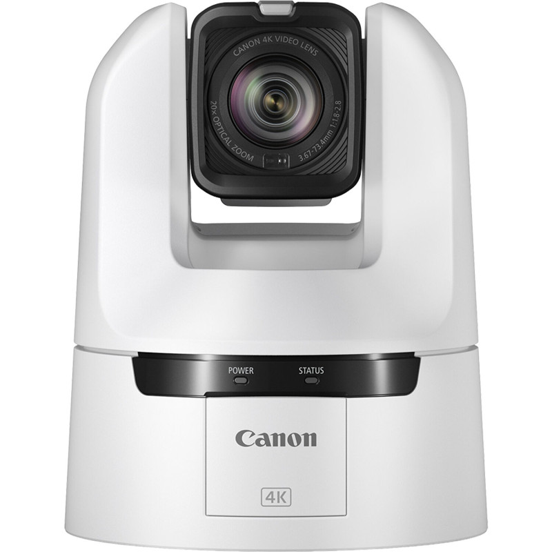 Canon Caméra PTZ CR-N350 Capteur 1.0" 4K UHD 60P HDR DIGIC DV7 Blanc