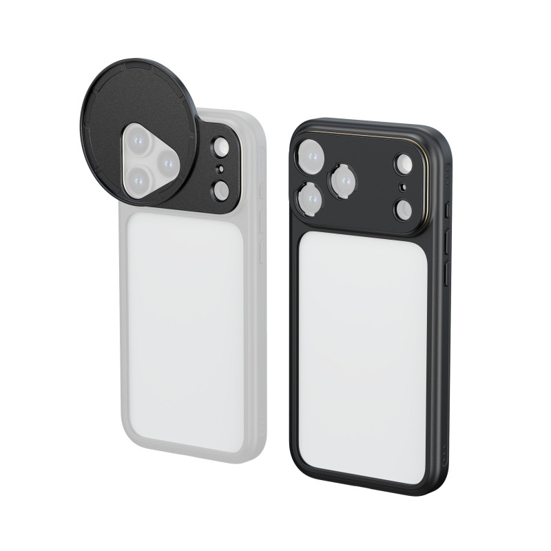 Smallrig FilMov Coque pare-chocs légère pour iPhone 17 Pro (Noir)