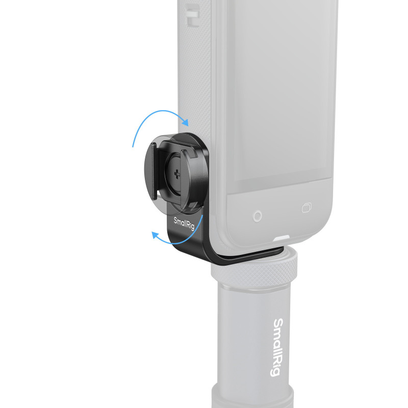 Smallrig Support pour Insta360 X4 / X5 avec support de Cold Shoe