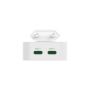 Hama Chargeur rapide GaN USB-C mini-chargeur pliable PD 40W blanc