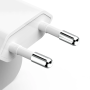 Hama Chargeur rapide GaN USB-C mini-chargeur pliable PD 40W blanc
