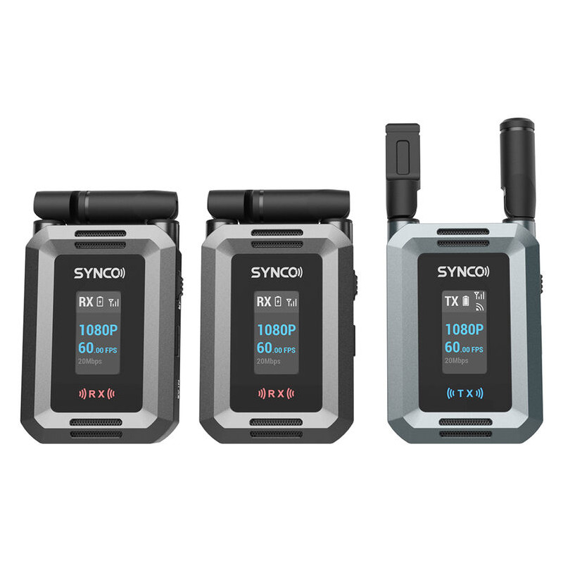 Synco (1TX+2RX) - XVision HD Système de transmission vidéo sans fil