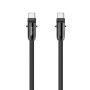 Hama Câble USB-C et lanière pour portable solution 2 en 1 1,2m noir