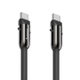 Hama Câble USB-C et lanière pour portable solution 2 en 1 1,2m noir