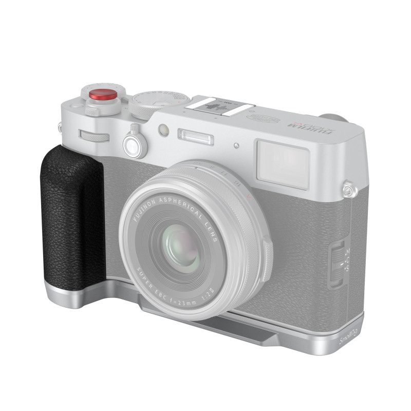 Smallrig Plaque en L avec poignée pour FUJIFILM X100VI/X100V (argent)