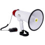 Makson Porte-voix 40W maxi. sirène. Enregistrement. USB/SD/AUX