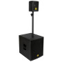Makson Système amplifié subwoofer 15" avec enceinte 6.5" de 1600W max