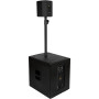 Makson Système amplifié subwoofer 15" avec enceinte 6.5" de 1600W max