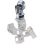 Tilta Support de fixation 1/4"-20 pour Hydra Alien Mini - Gris titane