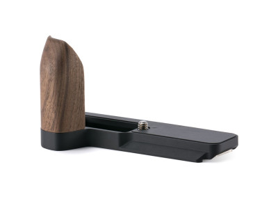 Tilta Plaque avec poignée en bois pour Canon PowerShot V1 - Noir