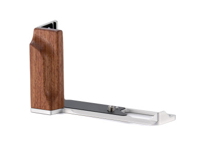 Tilta Plaque de montage avec poignée en bois pour Sigma BF - Argent