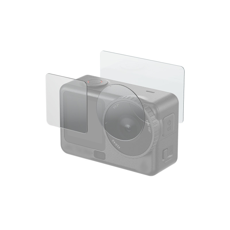 Smallrig Kit de protection d’écran en verre trempé pour Osmo Action 6