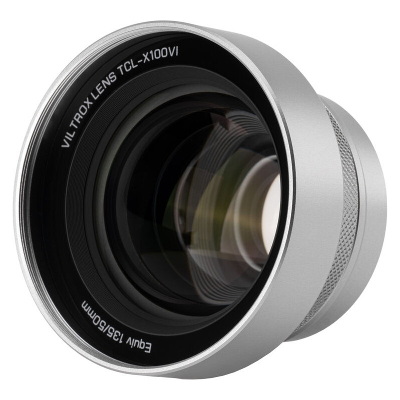 Viltrox Telephoto Conversion Lens TCL X100VI pour Fuji X100VI Argent