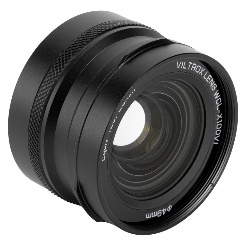 Viltrox Wide angle Conversion Lens WCL X100VI pour Fuji X100VI Noir