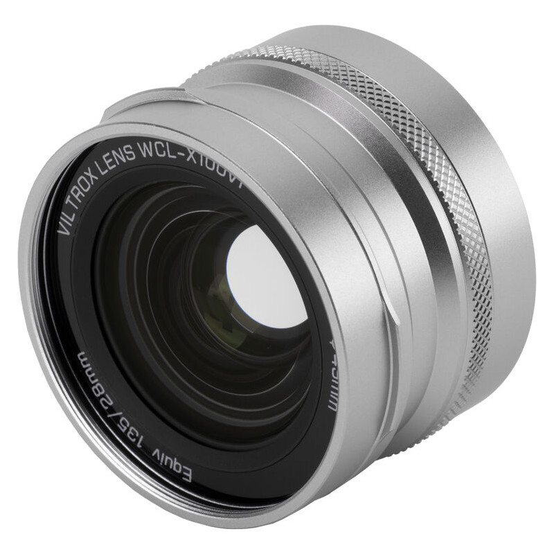 Viltrox Wide angle Conversion Lens WCL X100VI pour Fuji X100VI Argent