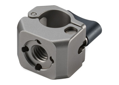 Tilta Adaptateur de fixation de la tige de 15 mm (3/8"-16) Blanc