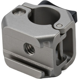 Tilta Adaptateur pour tige 15 mm avec sabot froid (1/4"-20) - Blanc