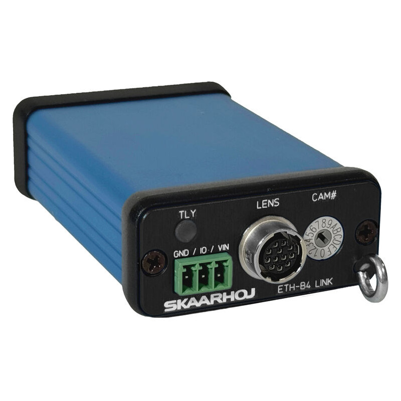 Skaarhoj Interface réseau pour contrôle lentilles Hirose 12 broches