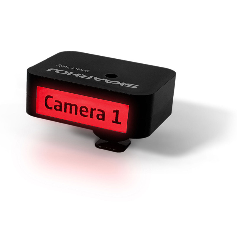 Skaarhoj Lampe témoin Ethernet PoE panneau brut, Ctrl TSL & HTTP