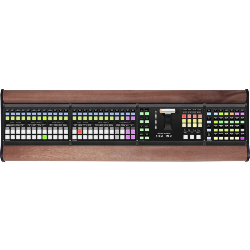 Skaarhoj Panneau de commutation modulaire 1ME 24 points cadre bois