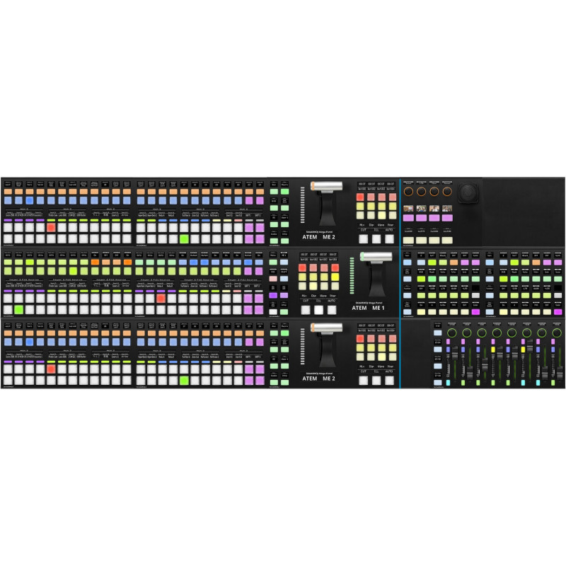 Skaarhoj Panneau de commutation vidéo modulaire 3ME