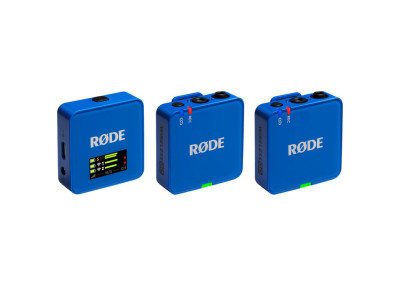 Rode Wireless GO G3 2 emetteurs + recepteur (sans lavalier) Cobalt