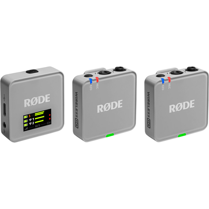 Rode Wireless GO G3 Kit 2 emetteurs + recepteur (sans lavalier) Stone