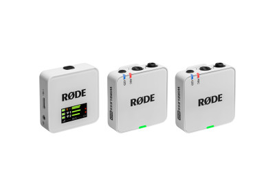 Rode Wireless GO G3 Kit 2 emetteurs + recepteur (sans lavalier) Blanc