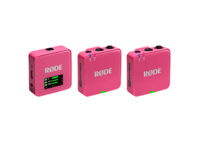 Rode Wireless GO G3 Kit 2 emetteurs + recepteur (sans lavalier) Rose