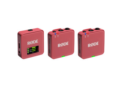 Rode Wireless GO G3 Kit 2 emetteurs + recepteur (sans lavalier) Rose