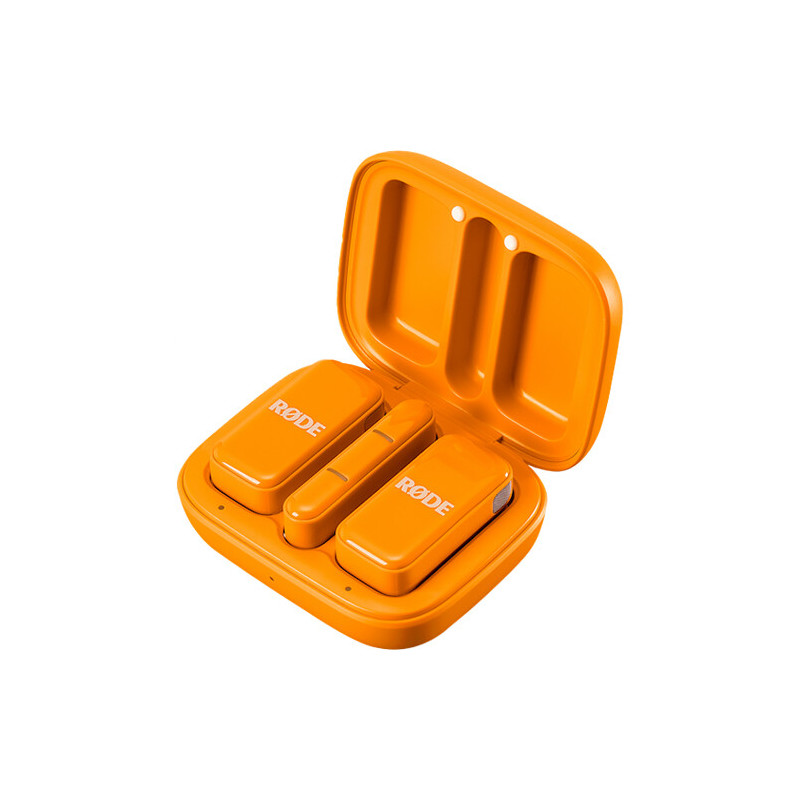 Rode Wireless Micro-C Kit micro sans fil - connection USB-C - Orange
