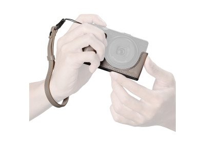Smallrig Etui cuir pour RICOH GR IV/III/IIIx/III HDF/IIIx HDF Gris