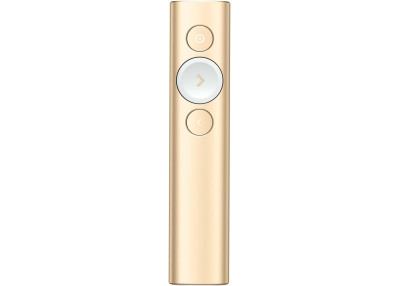 Logitech - Spotlight Presentation Remote Gold In