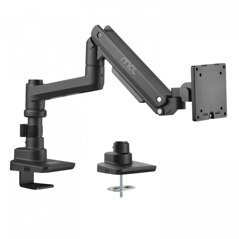 MCL Support écran à amortisseur - 1 écran jusqu'à 49''/20Kg Noir