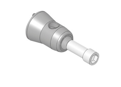 ASD Demi-moyeu Acier + Vis Epaule + Goupille Indexation