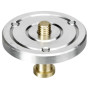 Manfrotto Adaptateur plateau 60 mm avec filetage 3/8"