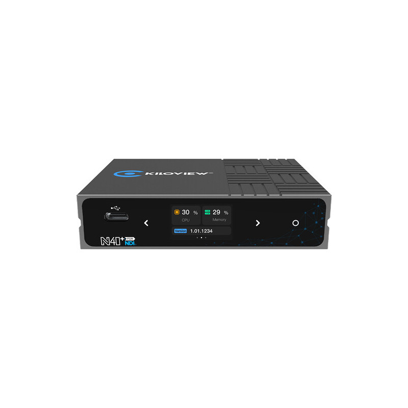 Kiloview N40 Plus encodeur/décodeur vidéo bidirectionnel UHD HDMI NDI