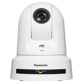 Panasonic Caméra PTZ 4K/HD 1CMOS 1/2.5" Zoom 24x 3GSDI/HDMI/NDI blanc