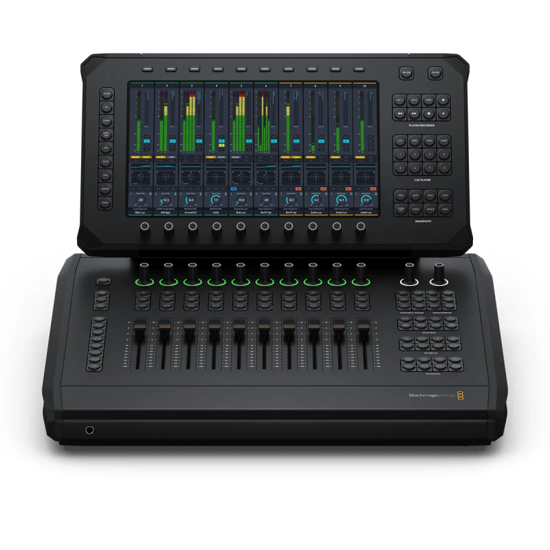 Blackmagic Fairlight Live Audio Panel 10
