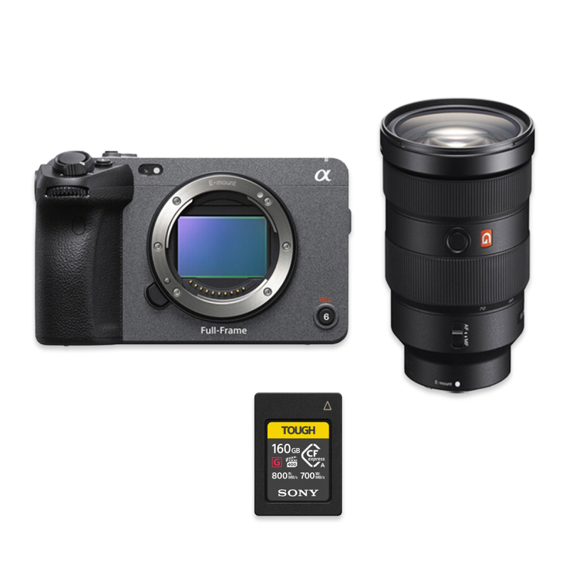 Pack Caméscope Sony FX3A + objectif 24-70mm GM + CFexpress 160Go