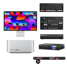 Pack replay Apple Mac Studio X Blackmagic Design + Atem Mini